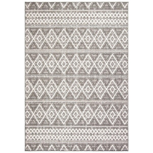 Safavieh 8 x 10 ft. Rectanglar Global 800 Rug Grey & Ivory GLB874F-8 - main